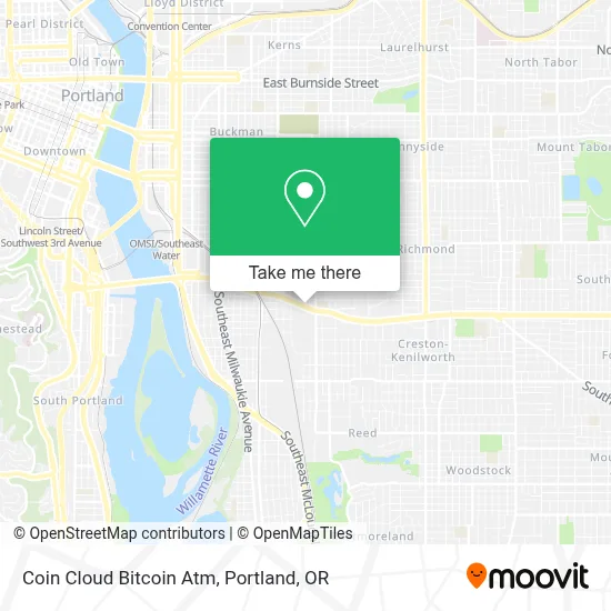 Coin Cloud Bitcoin Atm map