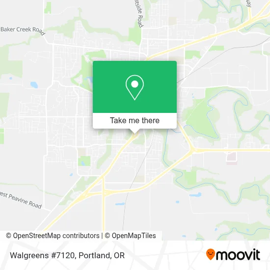 Walgreens #7120 map