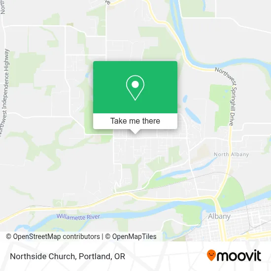 Northside Church map