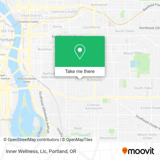 Inner Wellness, Llc map