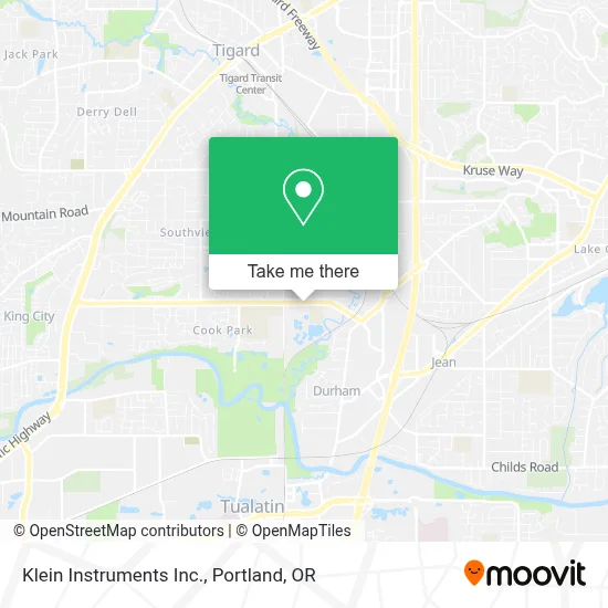 Klein Instruments Inc. map