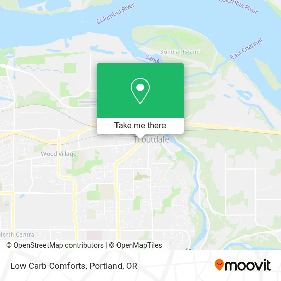 Low Carb Comforts map
