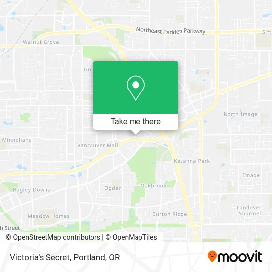 Victoria's Secret map