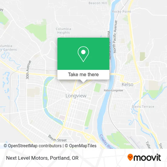 Next Level Motors map
