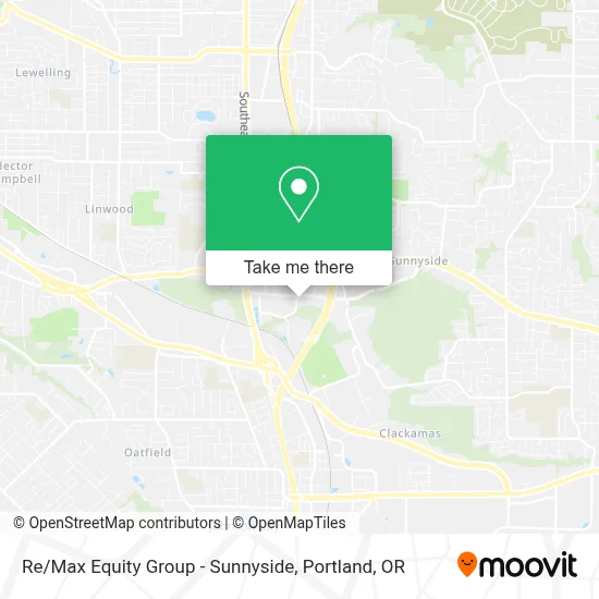 Re / Max Equity Group - Sunnyside map
