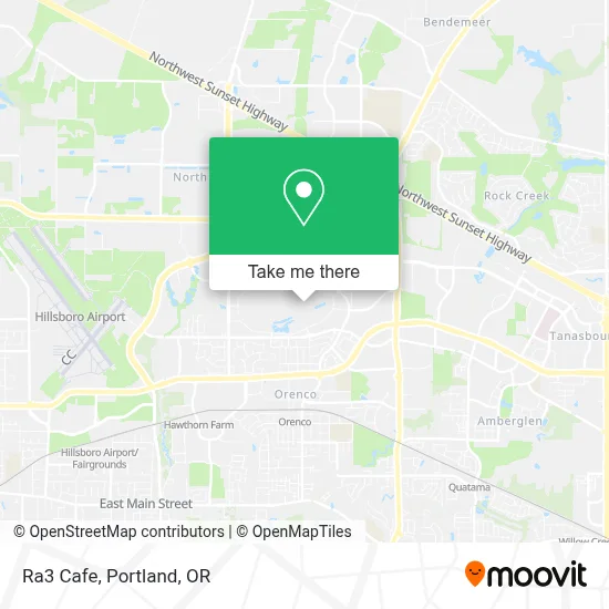 Ra3 Cafe map