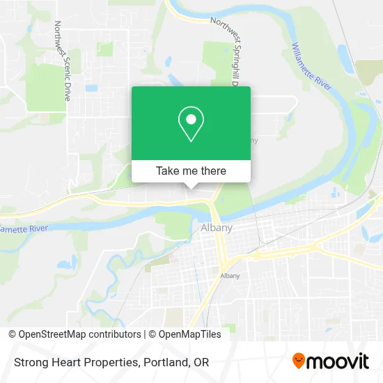 Strong Heart Properties map