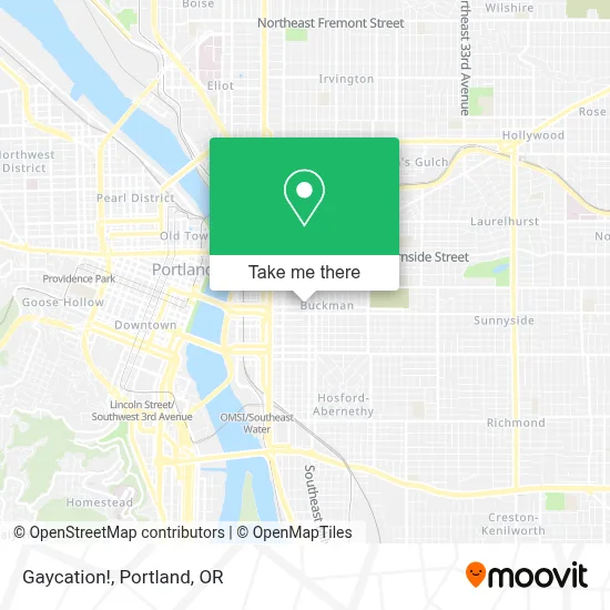 Gaycation! map