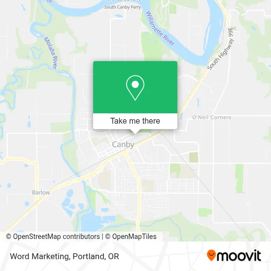 Word Marketing map