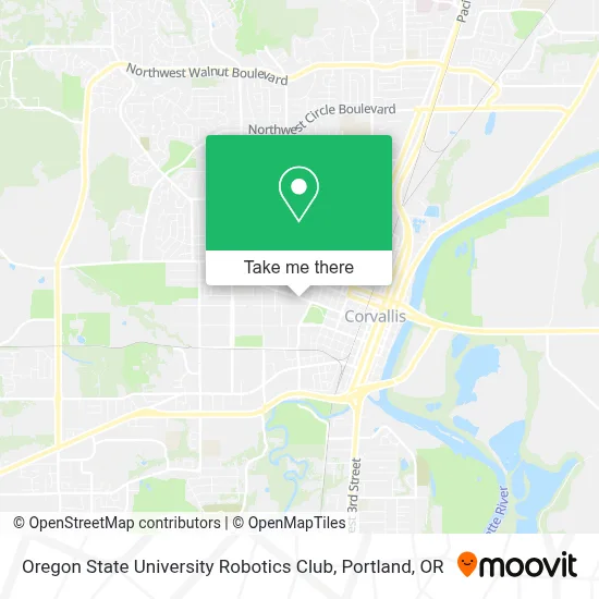Oregon State University Robotics Club map