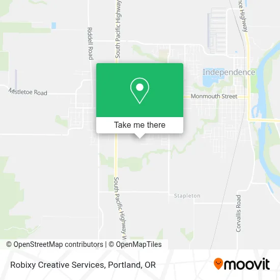 Robixy Creative Services map