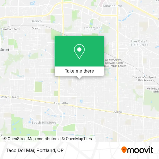 Taco Del Mar map
