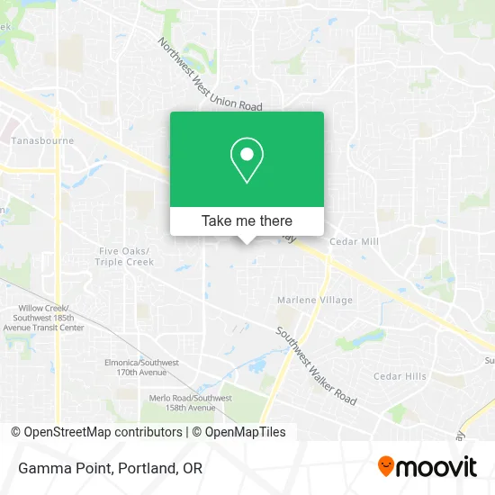 Gamma Point map