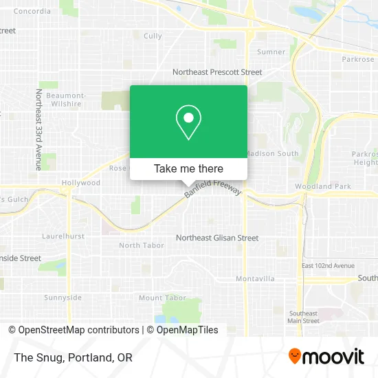 The Snug map