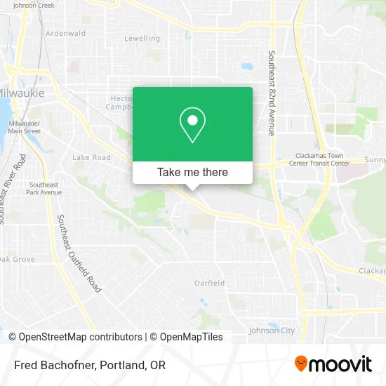 Fred Bachofner map