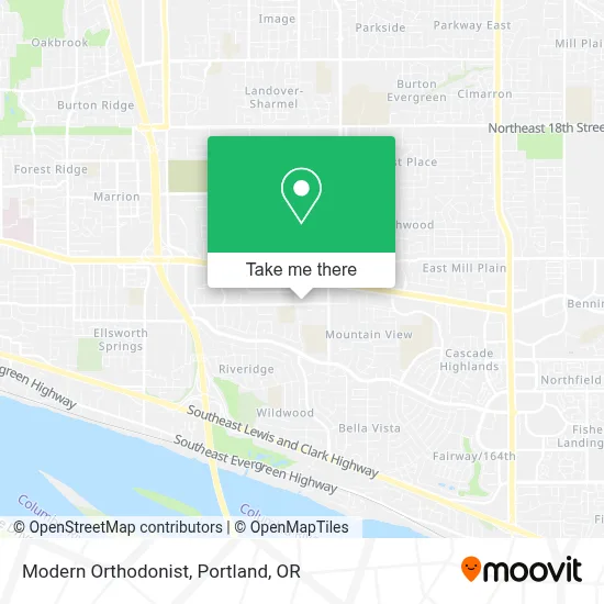Modern Orthodonist map