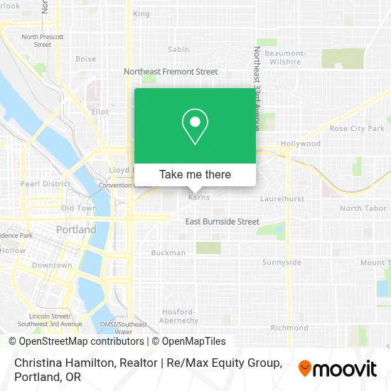 Christina Hamilton, Realtor | Re / Max Equity Group map