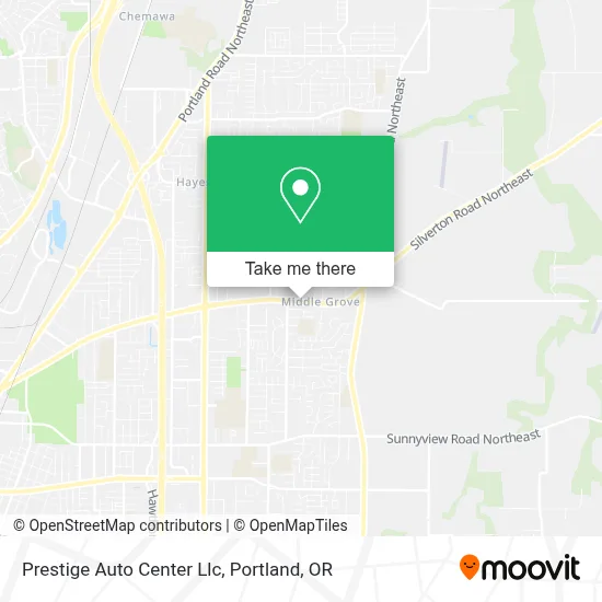 Prestige Auto Center Llc map