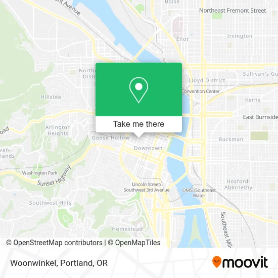 Woonwinkel map