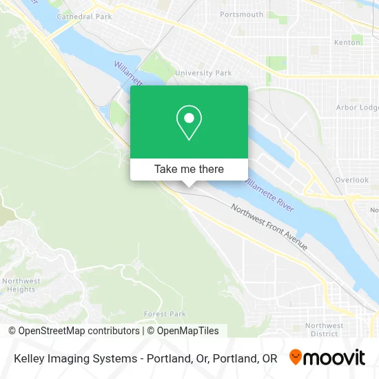 Kelley Imaging Systems - Portland, Or map