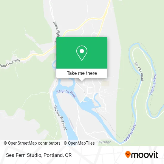 Sea Fern Studio map