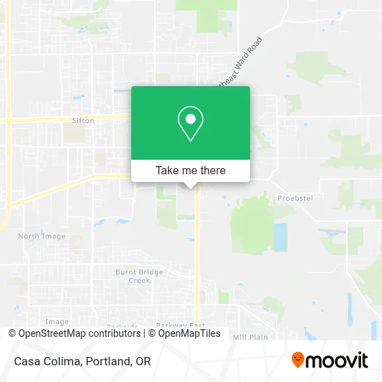 Casa Colima map
