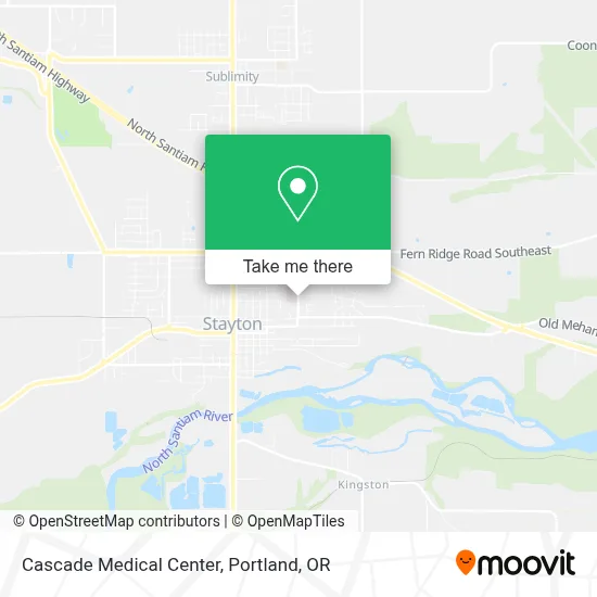 Cascade Medical Center map
