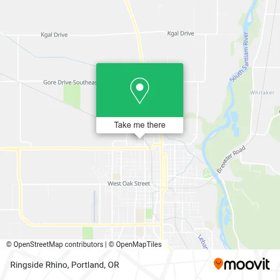 Ringside Rhino map