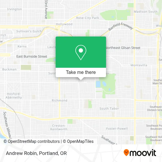 Andrew Robin map