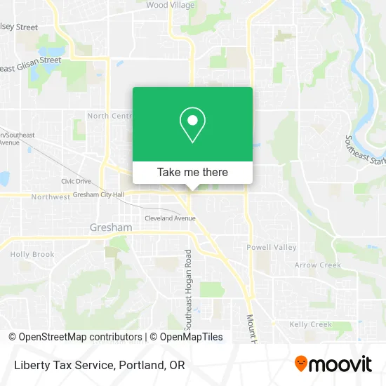 Liberty Tax Service map