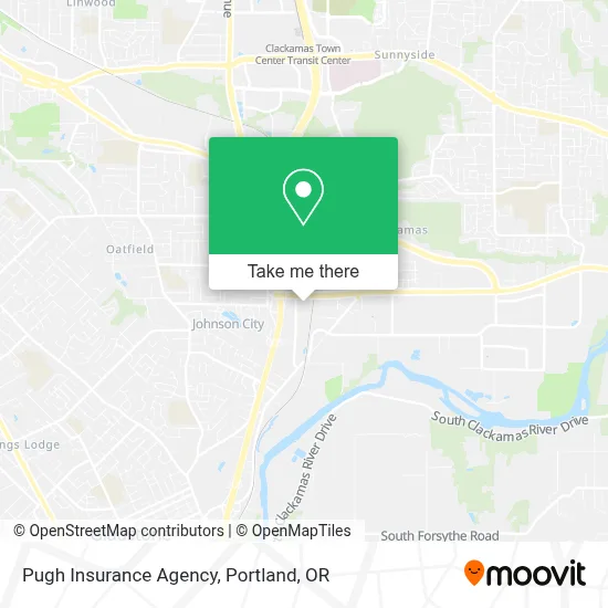 Pugh Insurance Agency map