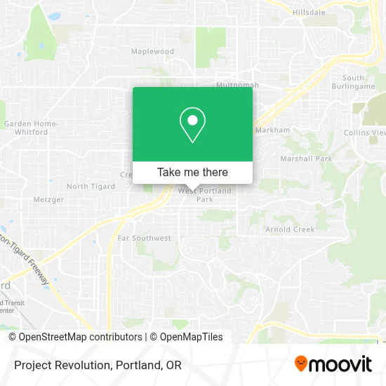 Project Revolution map