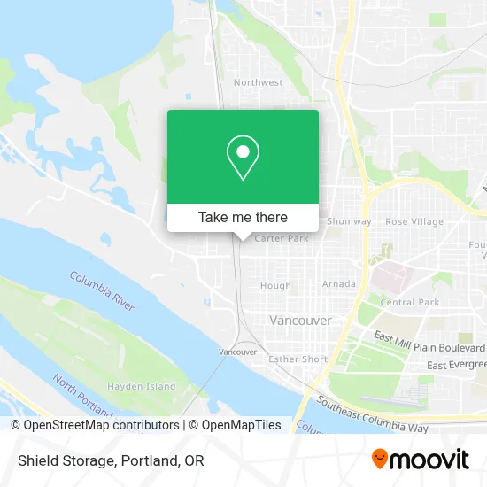 Shield Storage map