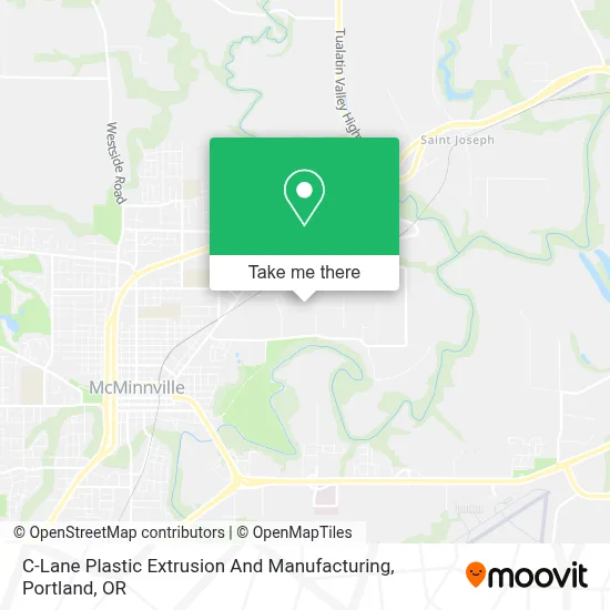 C-Lane Plastic Extrusion And Manufacturing map