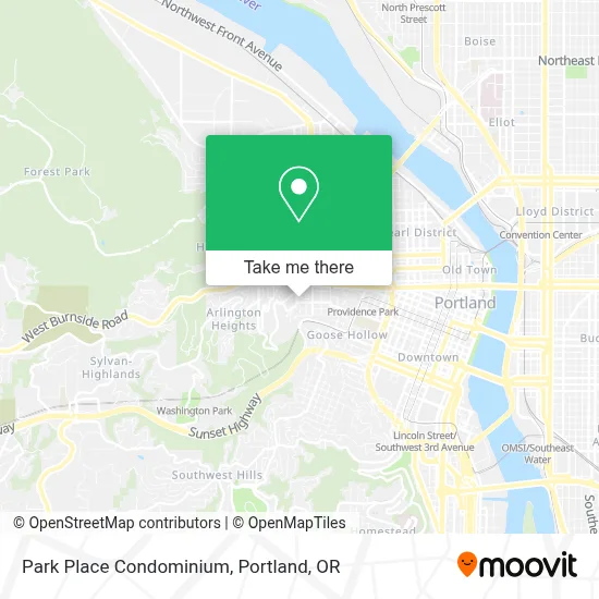 Park Place Condominium map