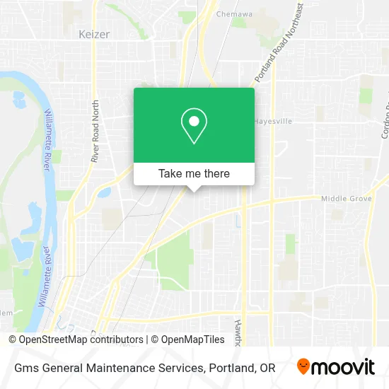Gms General Maintenance Services map