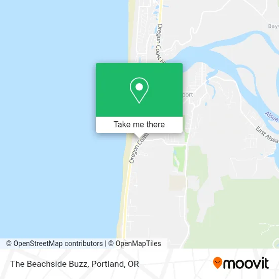The Beachside Buzz map