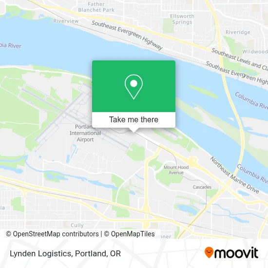 Lynden Logistics map