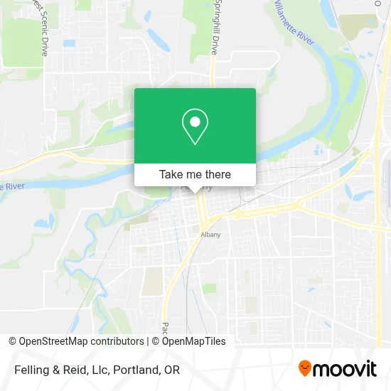 Felling & Reid, Llc map