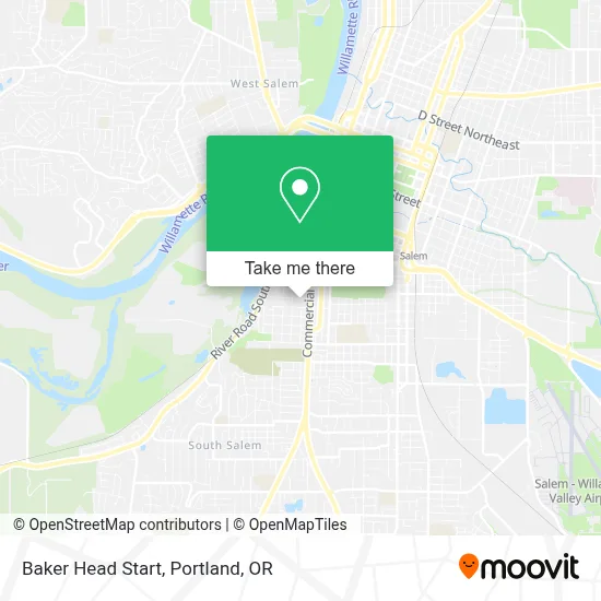 Baker Head Start map