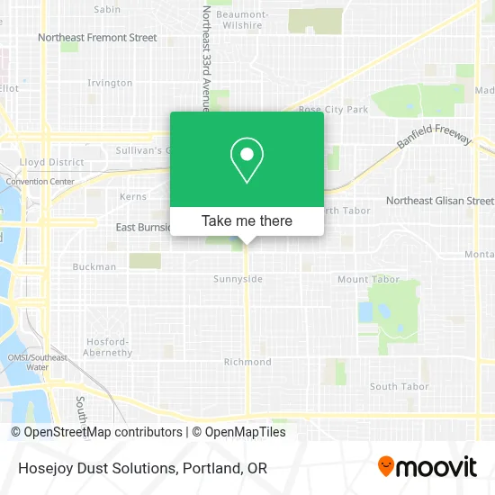 Hosejoy Dust Solutions map