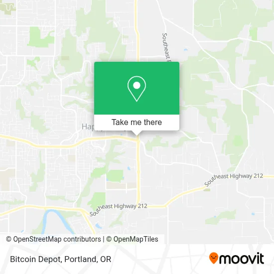 Bitcoin Depot map