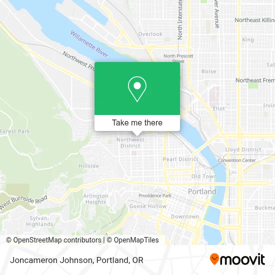 Joncameron Johnson map