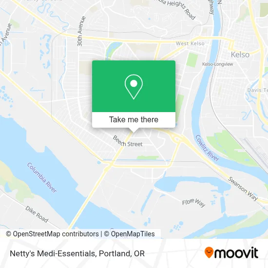 Netty's Medi-Essentials map