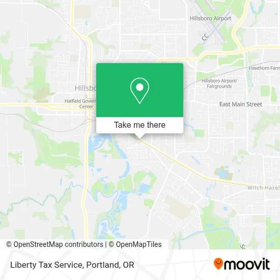 Liberty Tax Service map