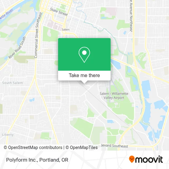 Polyform Inc. map