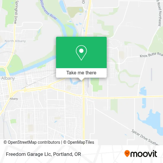 Freedom Garage Llc map