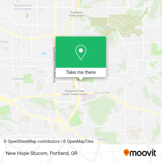 New Hope Stucom map