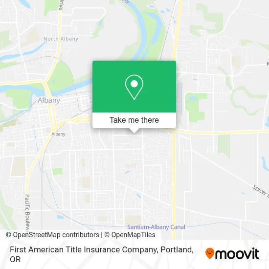 First American Title Insurance Company map