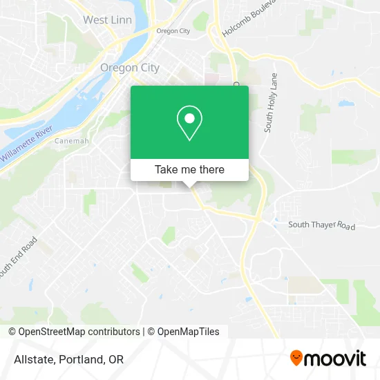 Allstate map